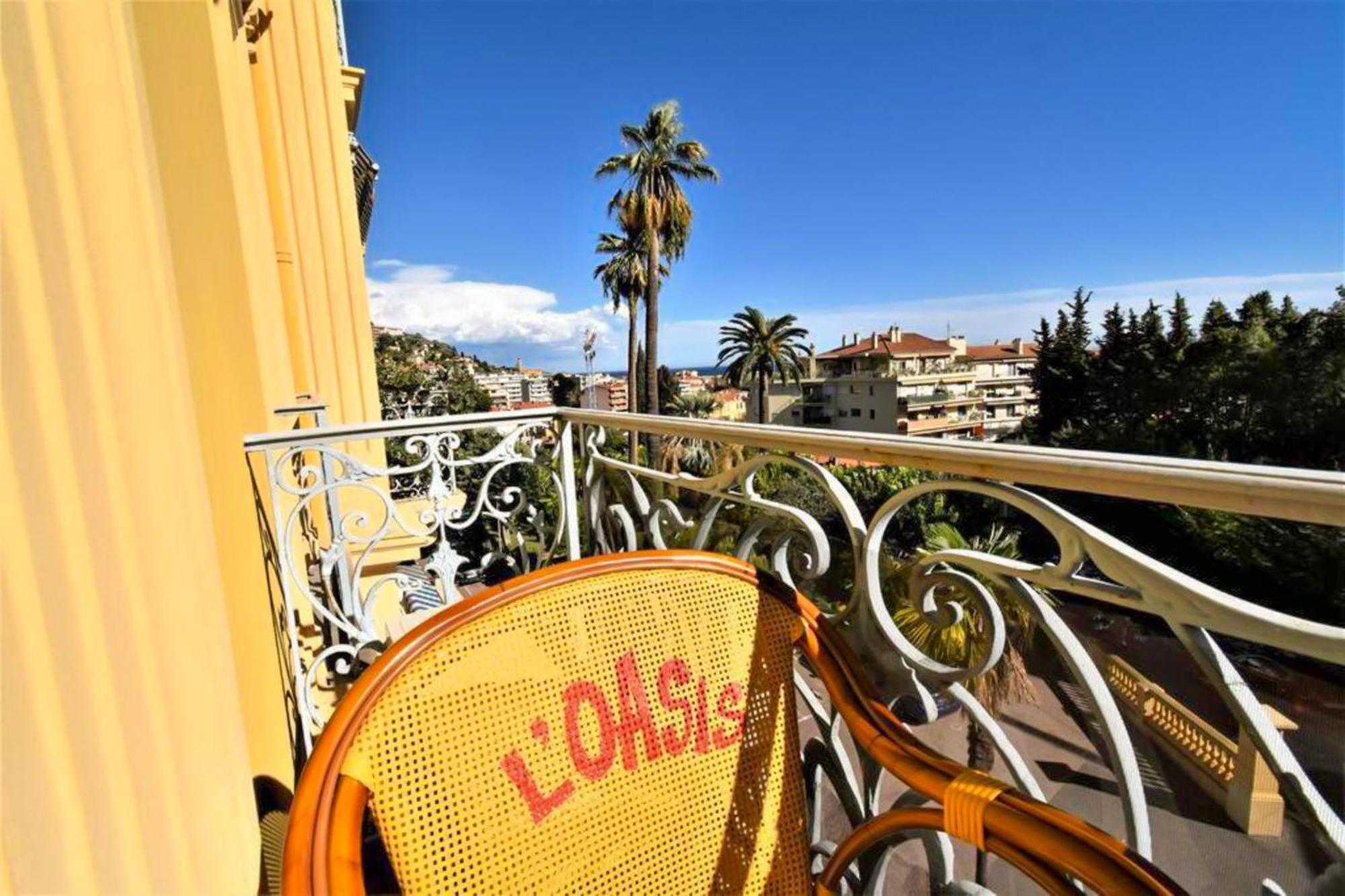 Le Montfleuri- Centre-Ville - Parking Prive - Vue Mer Menton Exteriér fotografie