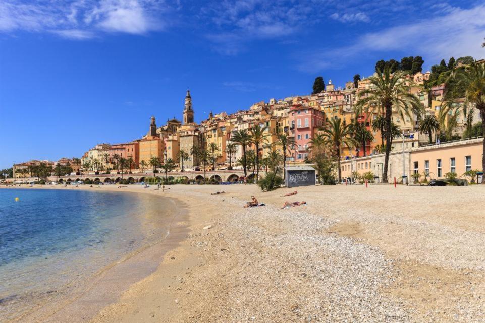 Le Montfleuri- Centre-Ville - Parking Prive - Vue Mer Menton Exteriér fotografie